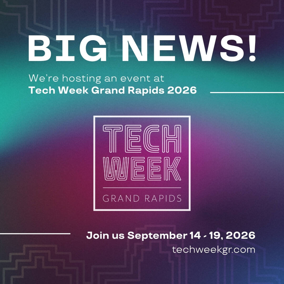 Tech Week Grands Rapids poster